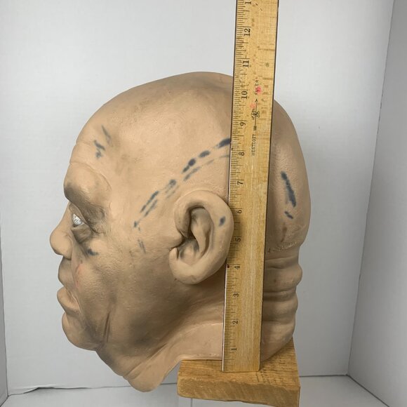 Vintage Don Post Studios 1977 PLAN 9 FROM OUTER SPACE Tor Johnson Rubber Mask - Picture 8 of 9